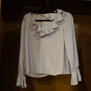 Loose lightweight long sleeve blouse